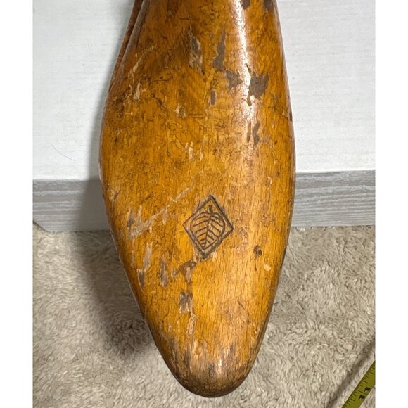 Vintage Wooden Shoe Stretcher Hinged Adjustable Right Foot - Picture 5 of 10